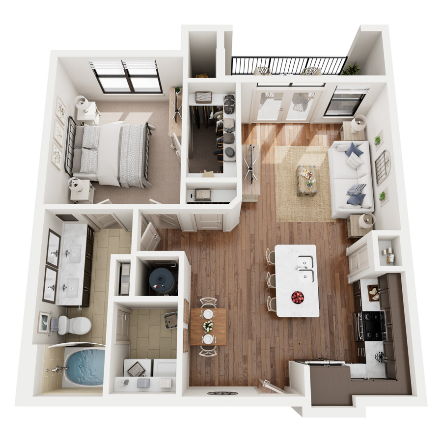 A4 floor plan