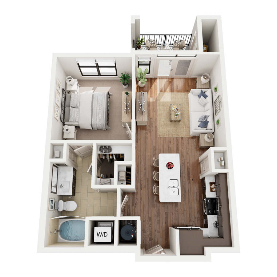 A2 floor plan