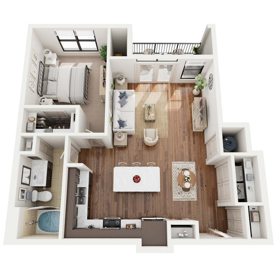 A6 floor plan