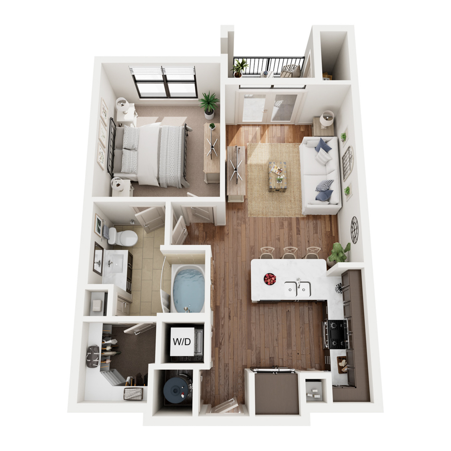 A1 floor plan