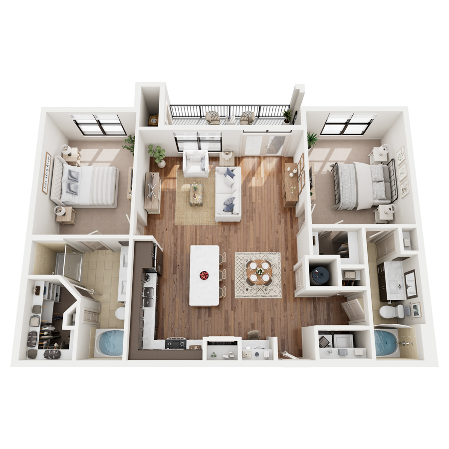 B2 floor plan