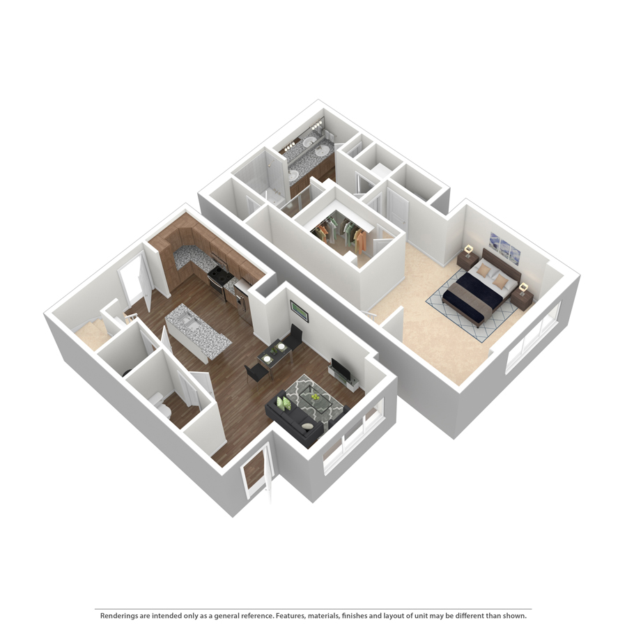Townhouse 1 floor plan
