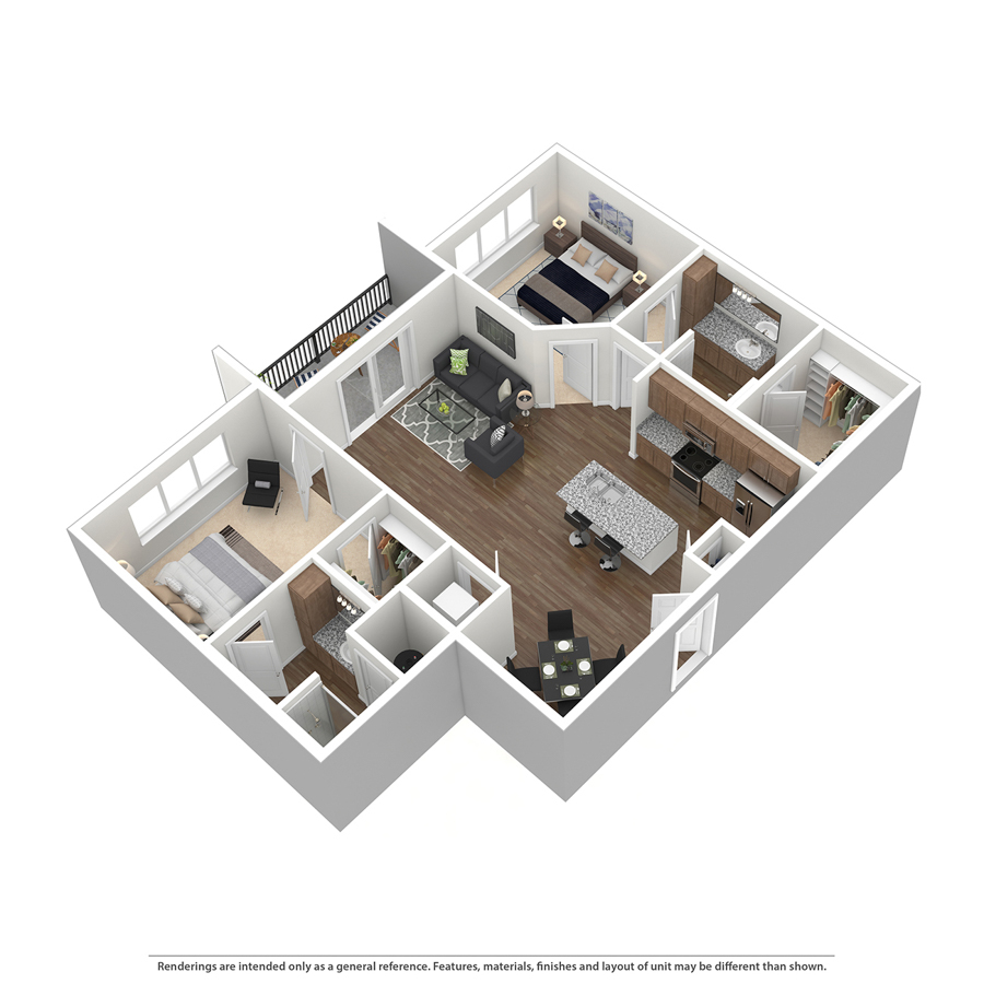 B2a floor plan