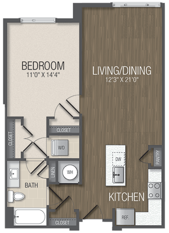 A2 floor plan