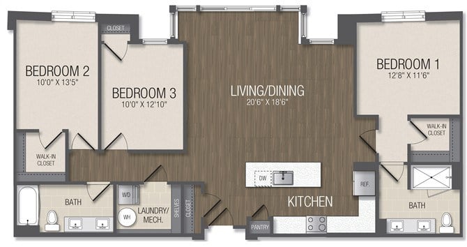 E5 floor plan