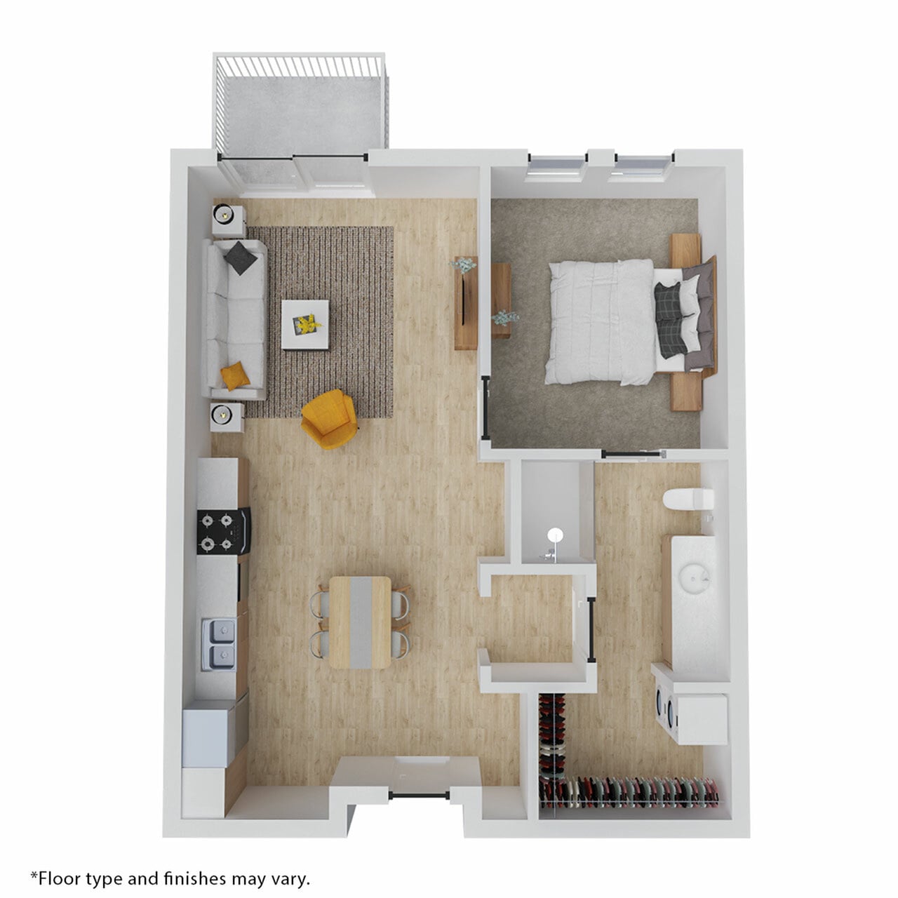 Gallup floor plan
