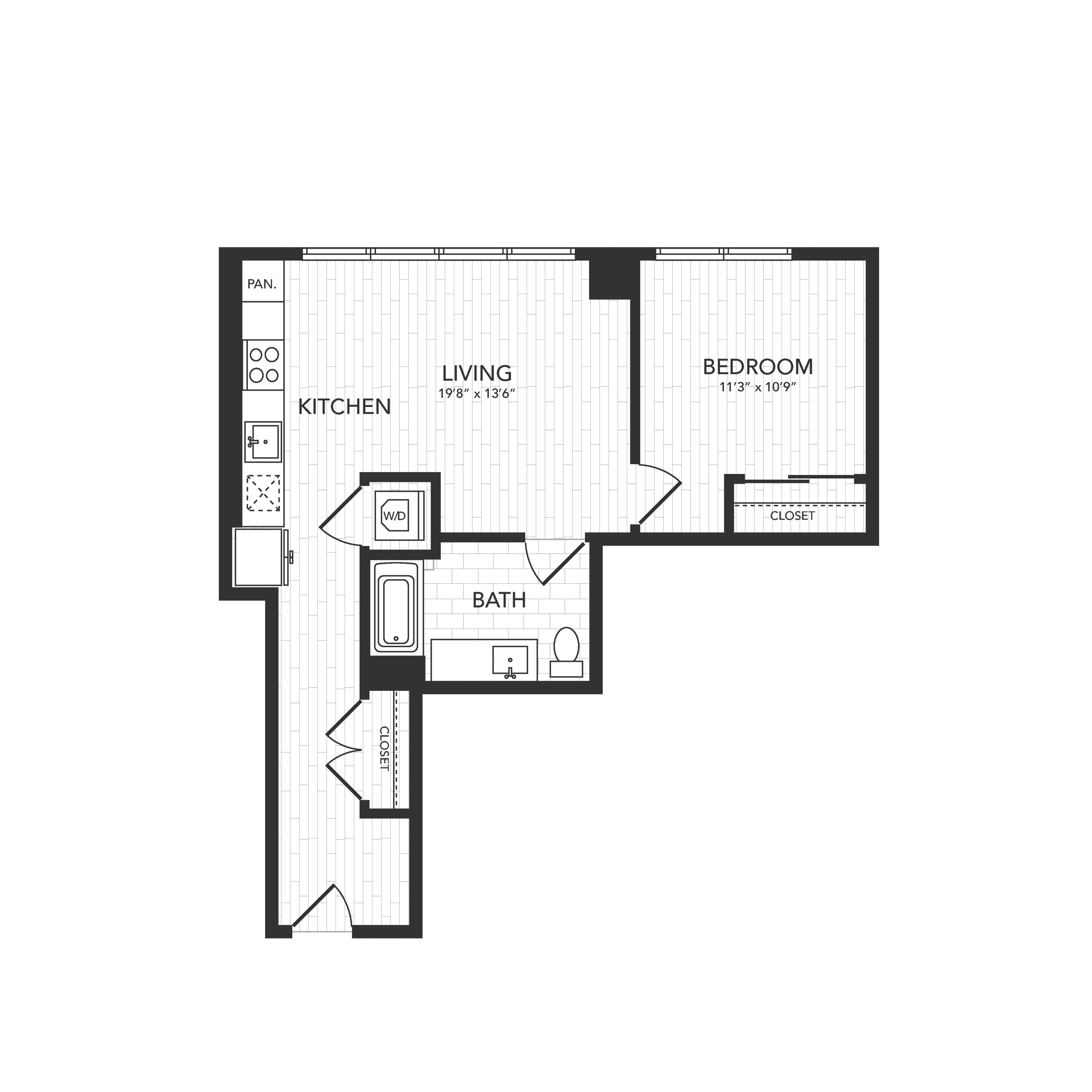 A6 floor plan