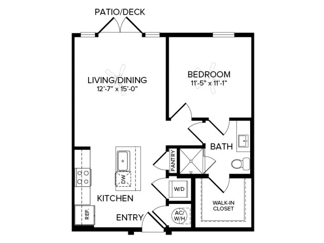 A1 floor plan