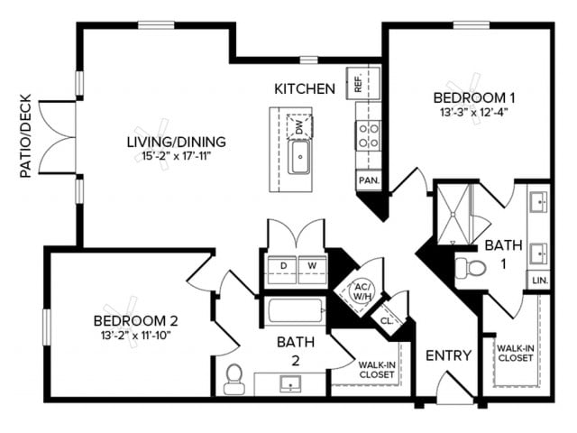 B2 floor plan
