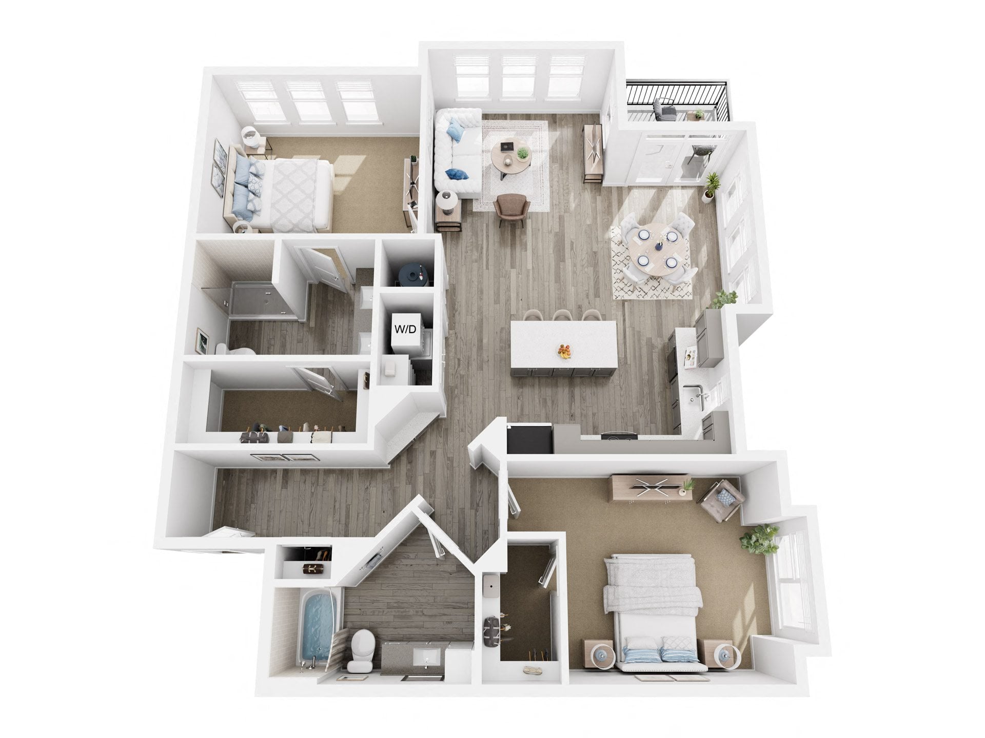 B2 floor plan
