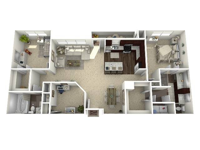 E1 floor plan