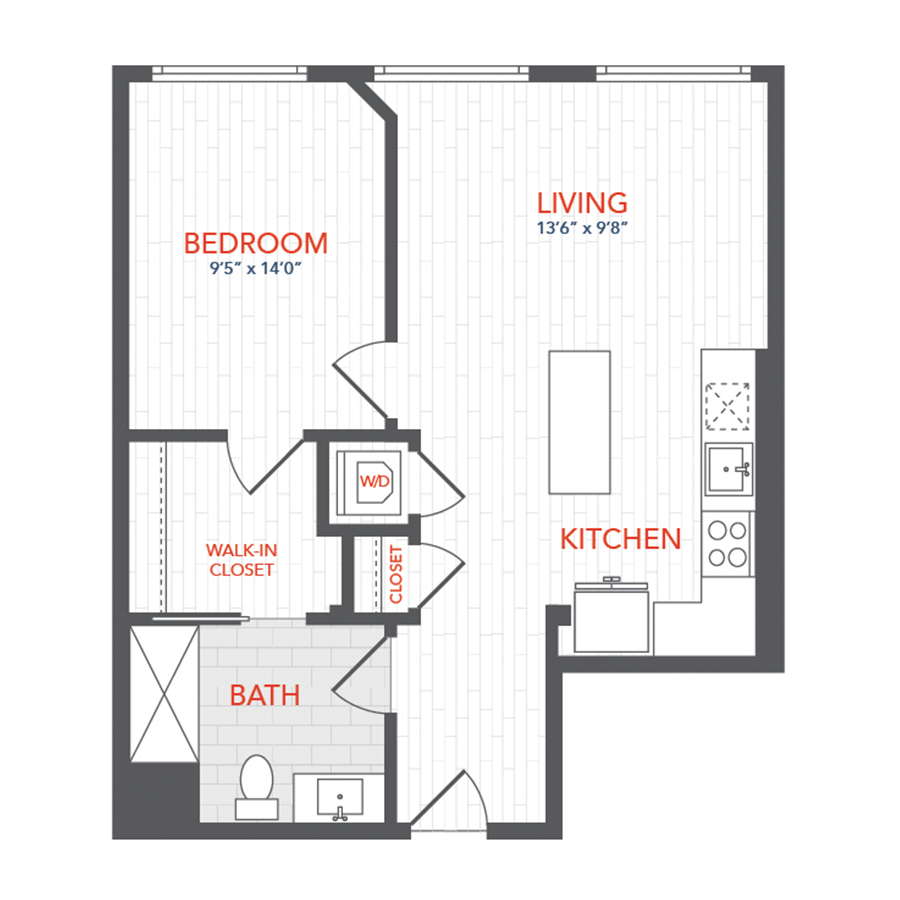 Lofts K3 ADA floor plan