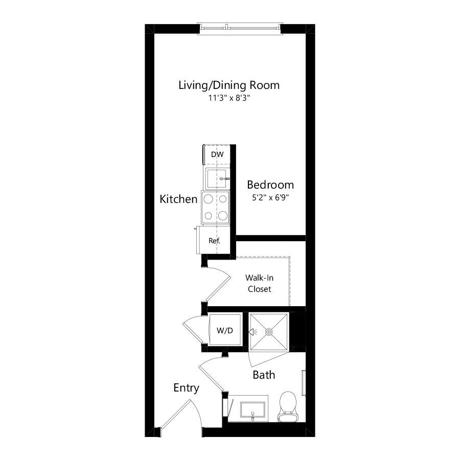 S1E floor plan