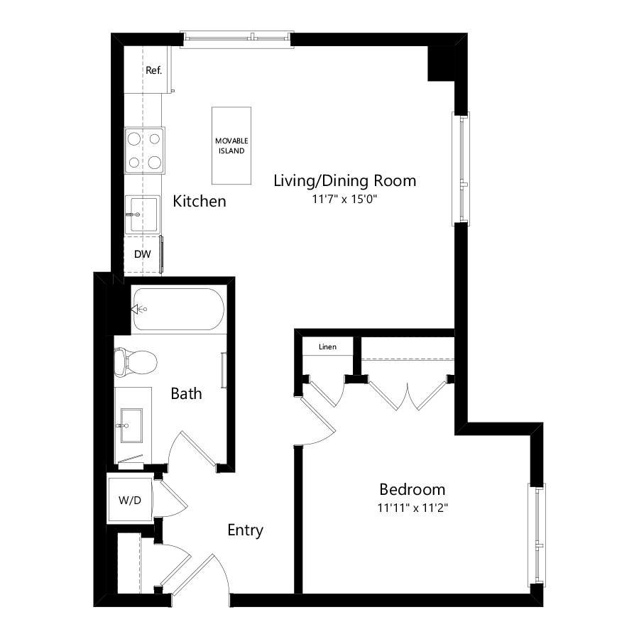 A1X floor plan