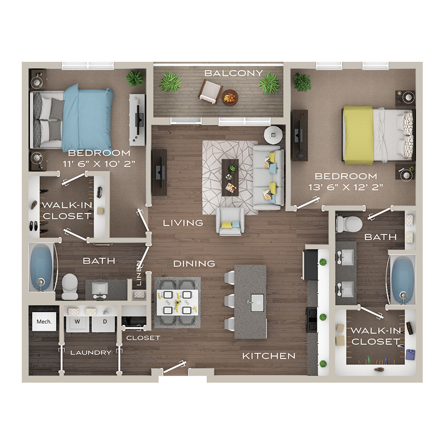 C5 - Greene floor plan