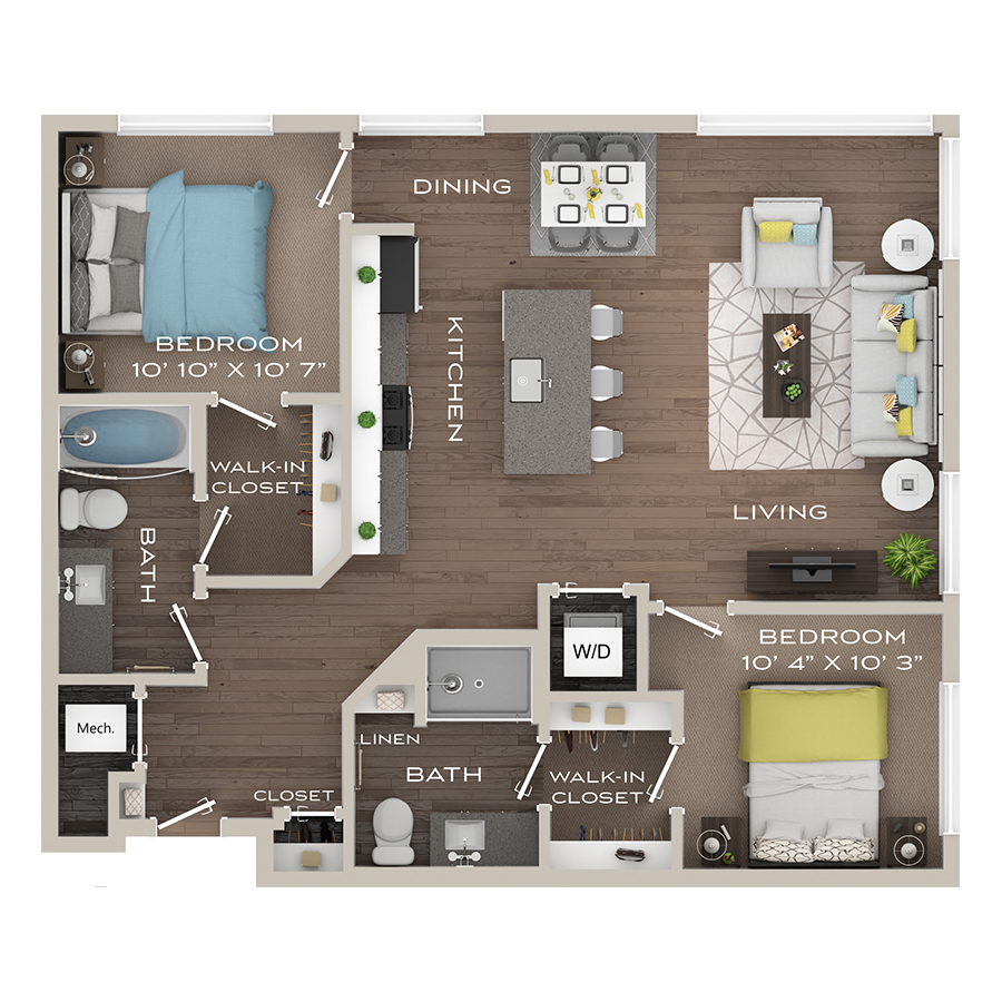 C - Orleans floor plan
