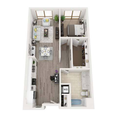 A4 floor plan