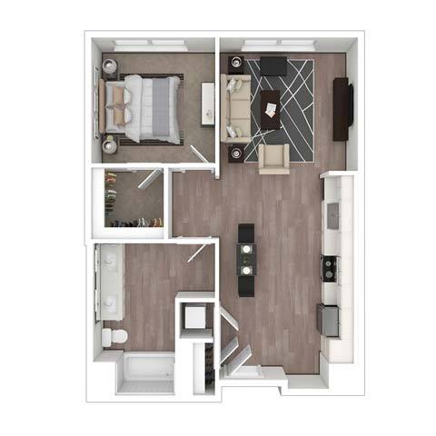 A1 floor plan