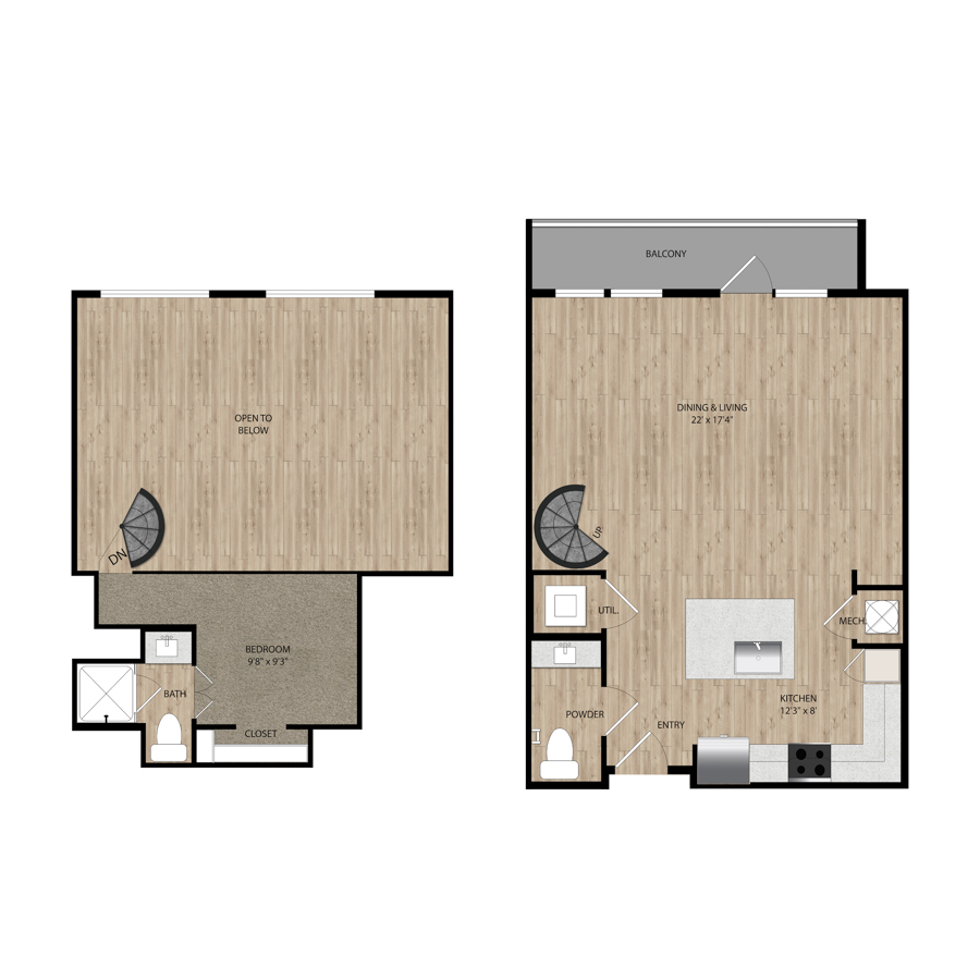 A2 MEZZ floor plan