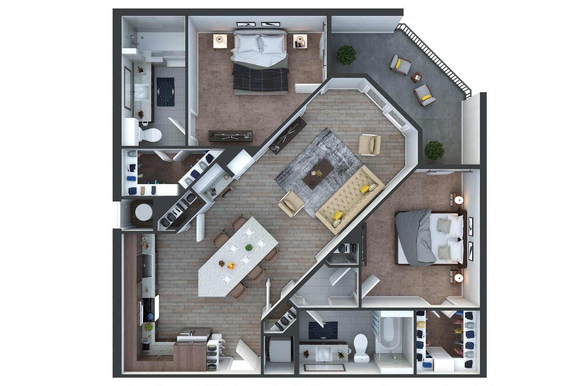 B2 floor plan