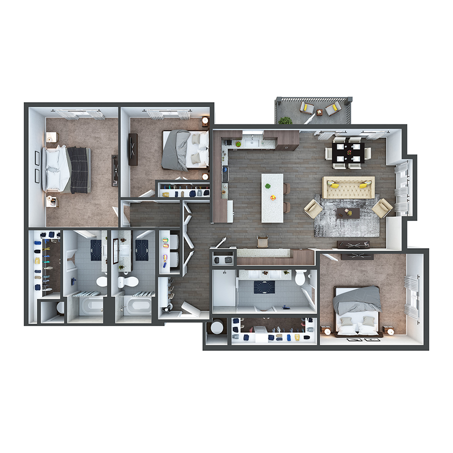 C1b floor plan