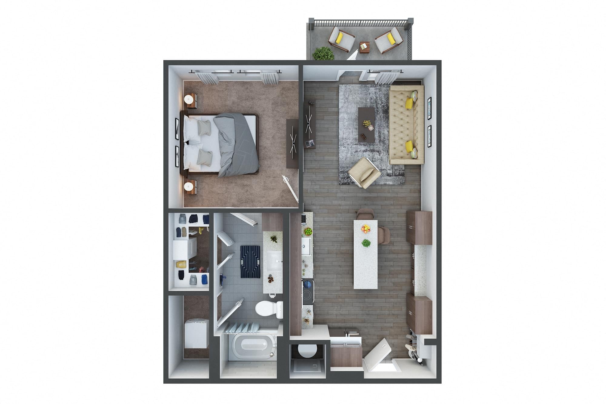A1 floor plan
