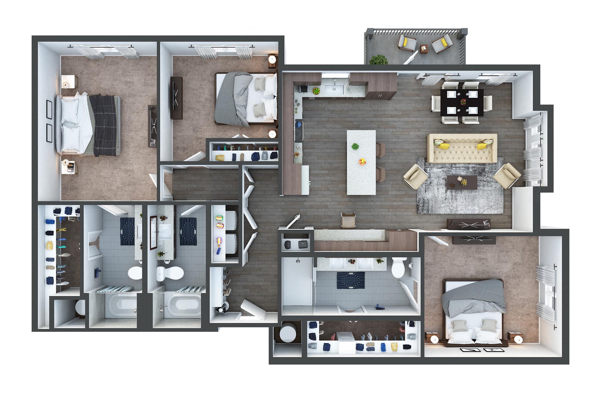 C1f floor plan