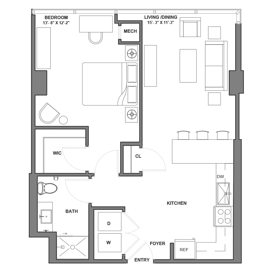 A2-H floor plan