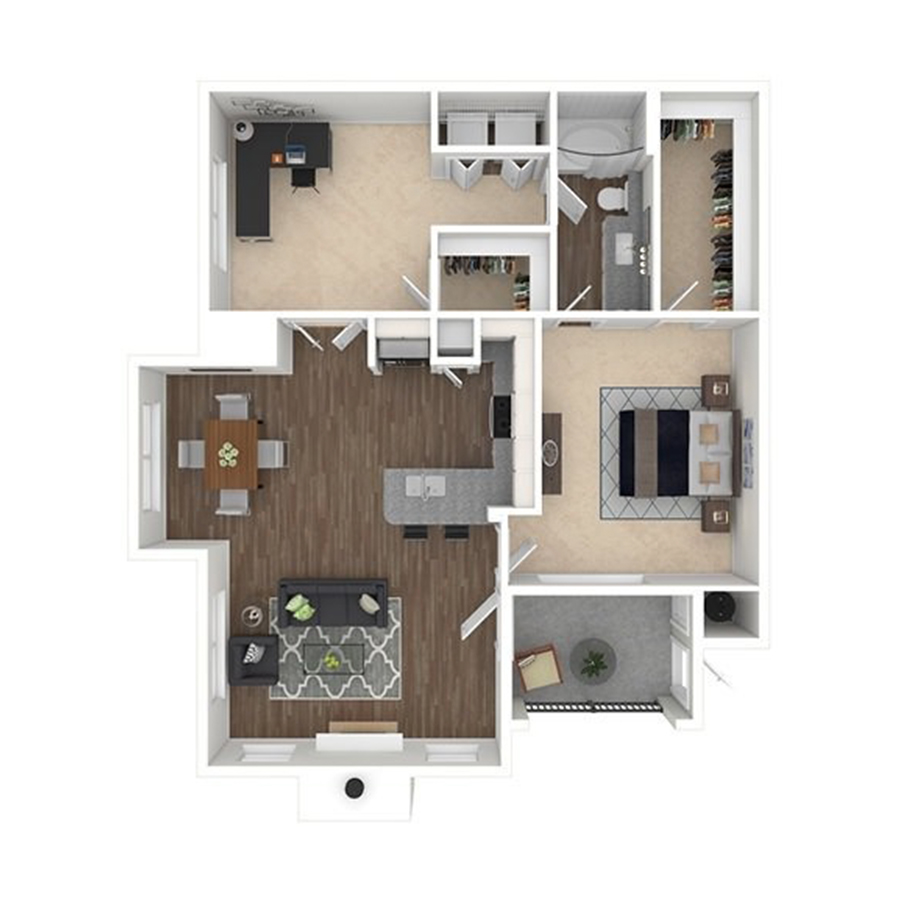B1 - Steubner floor plan