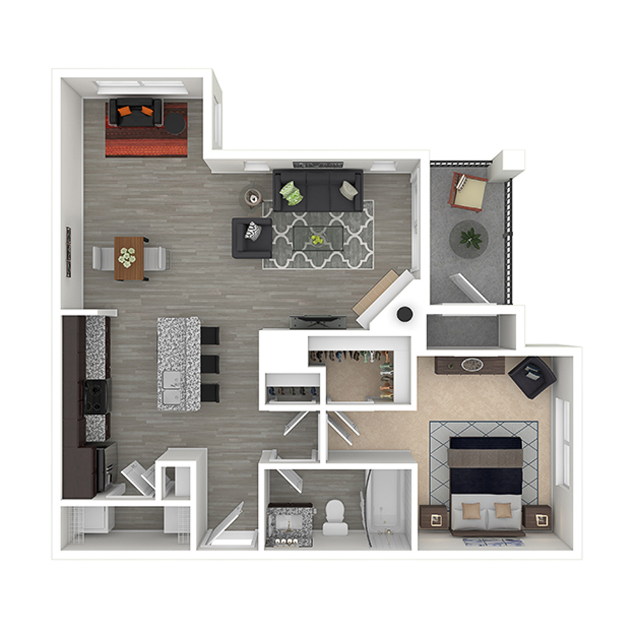 A4 - Longwood floor plan