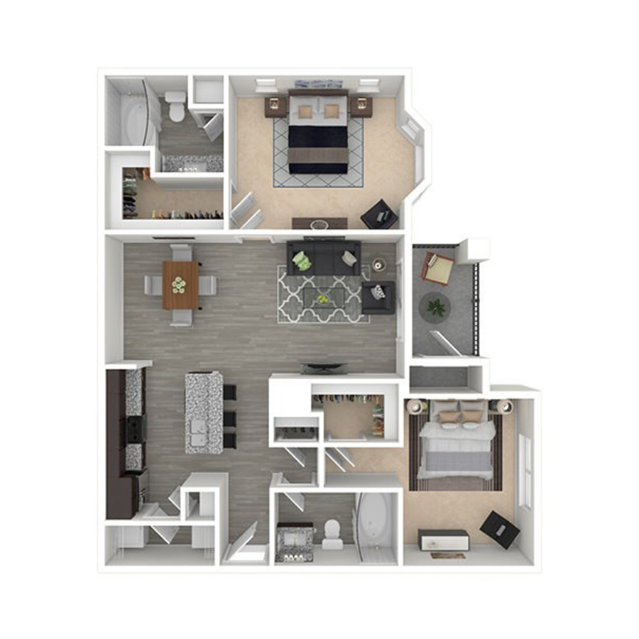 B2 - Kohrville floor plan