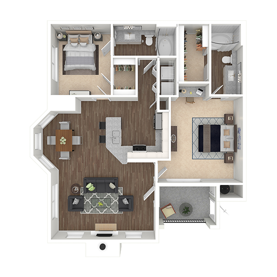 B3 - Vintage Park floor plan