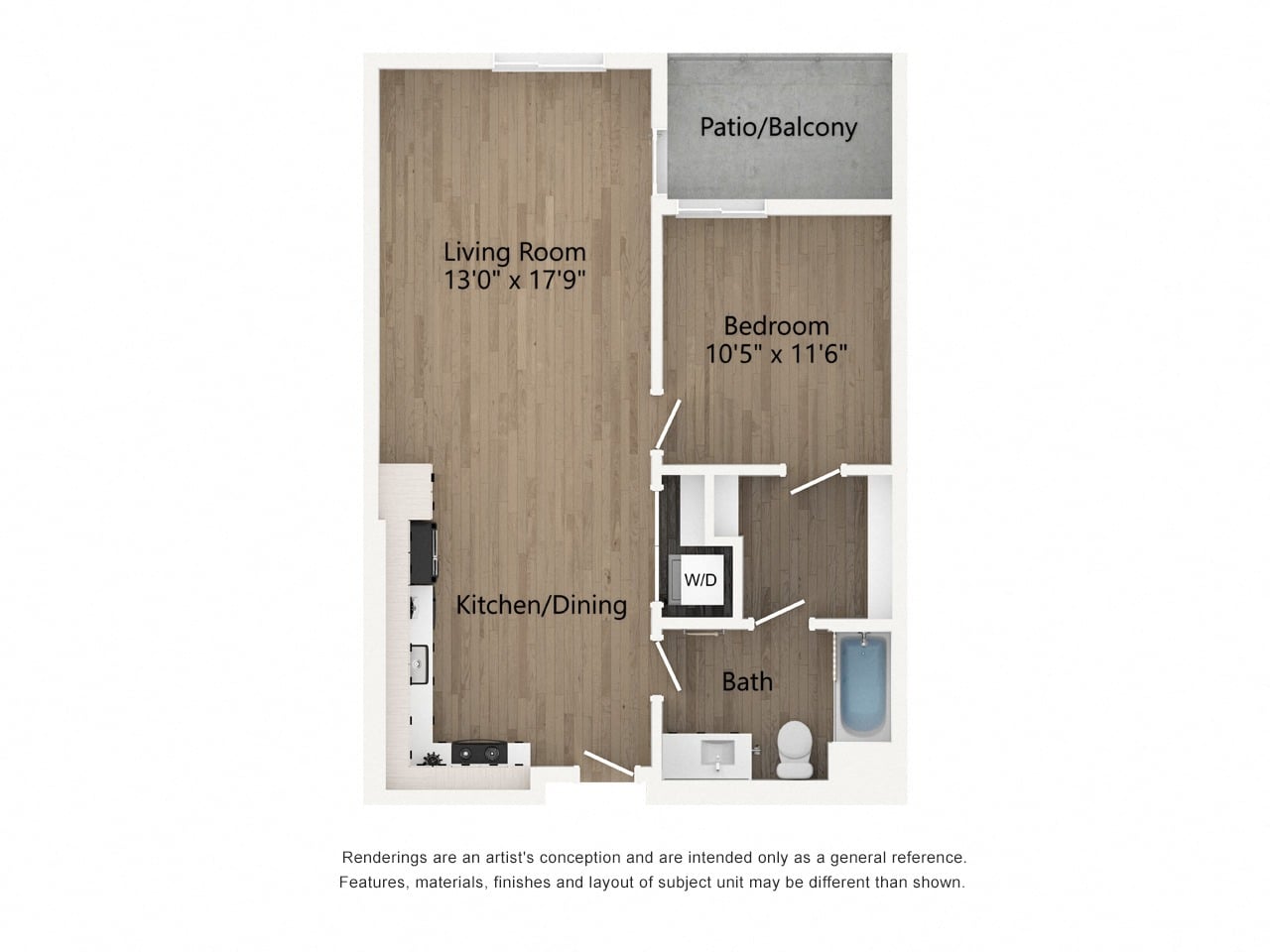 A floor plan