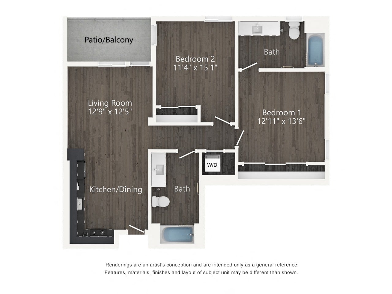 D floor plan