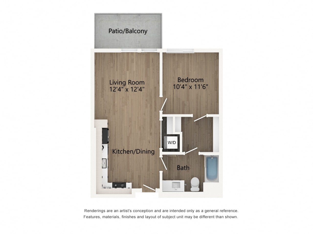 K floor plan