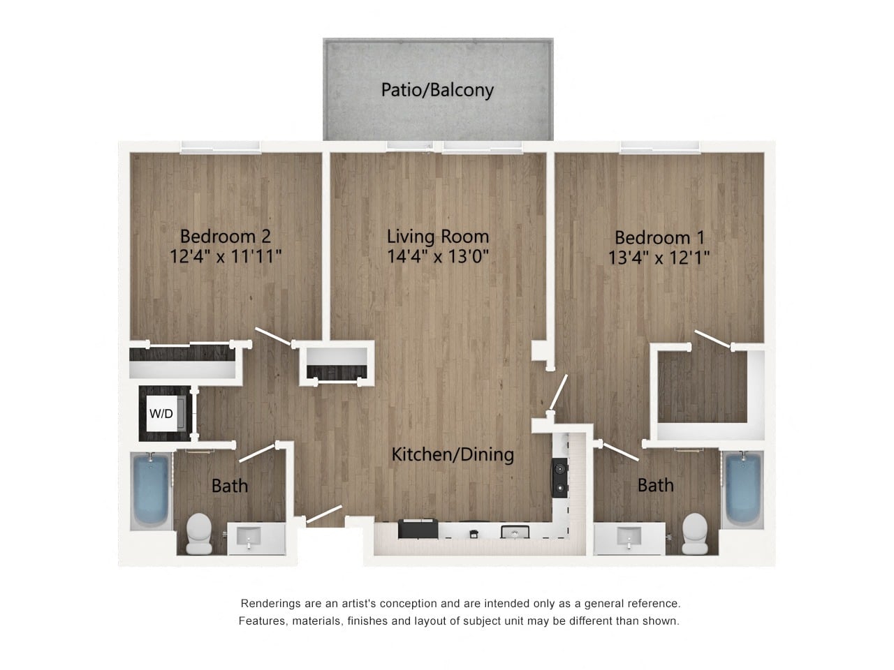 E floor plan