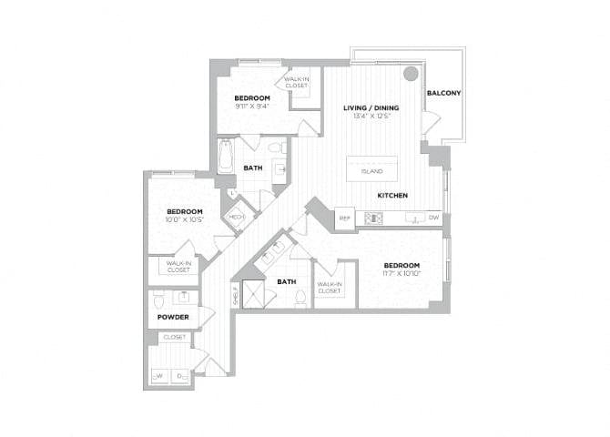Dylan 3A floor plan