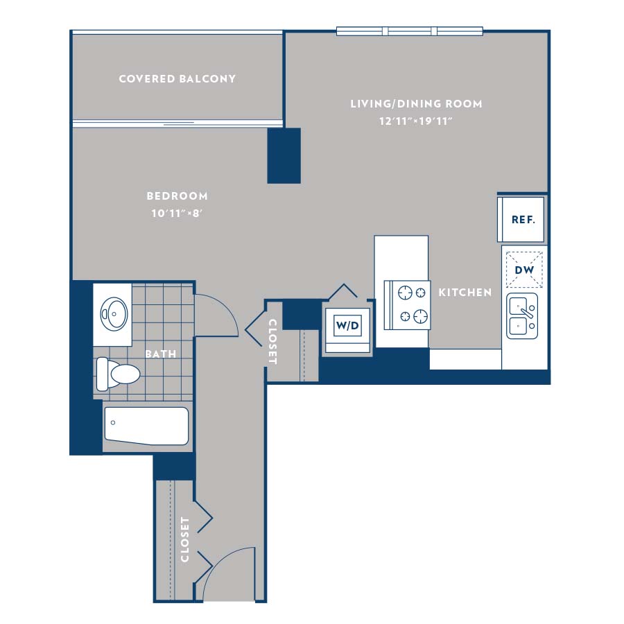 Unit 1308 floor plan