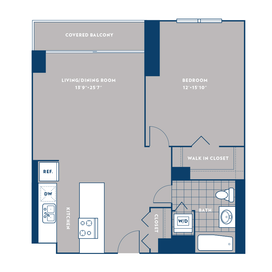 Unit 0603 floor plan
