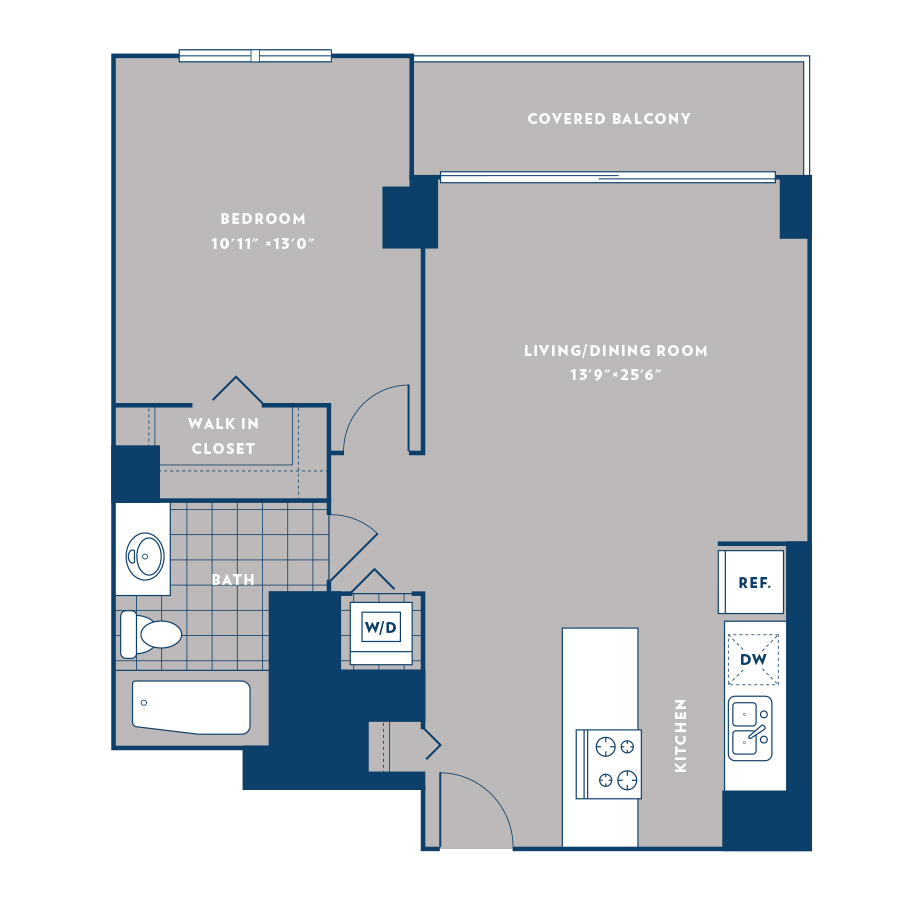 Unit 2512 floor plan