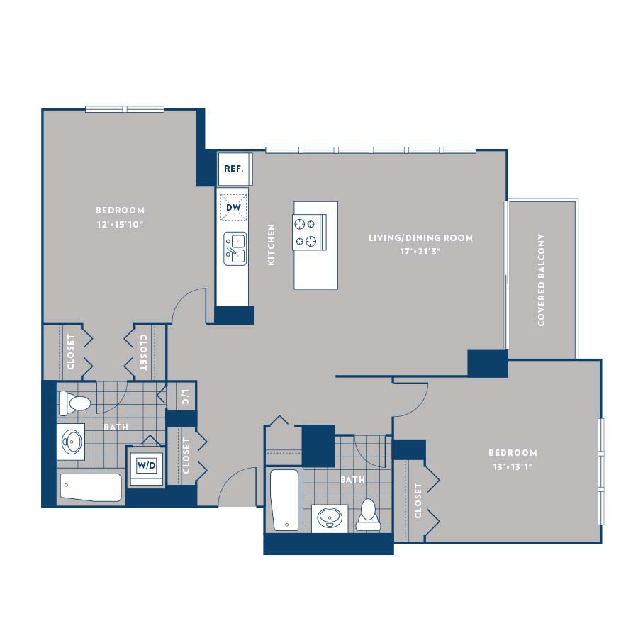 Unit 3201 floor plan
