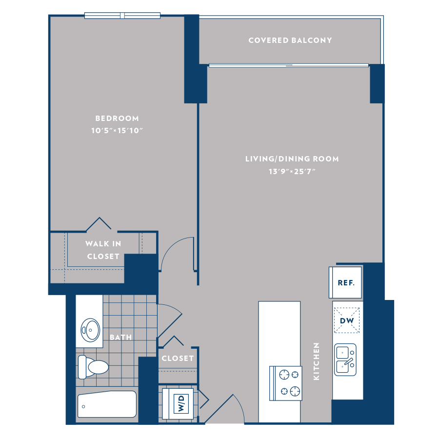 Unit 4605 floor plan