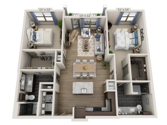 B3 floor plan