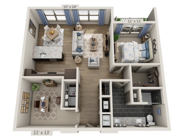 A6 floor plan