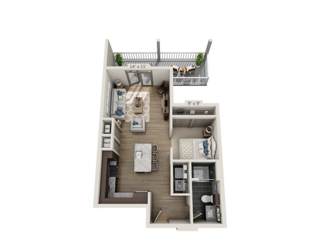 A2.2 floor plan