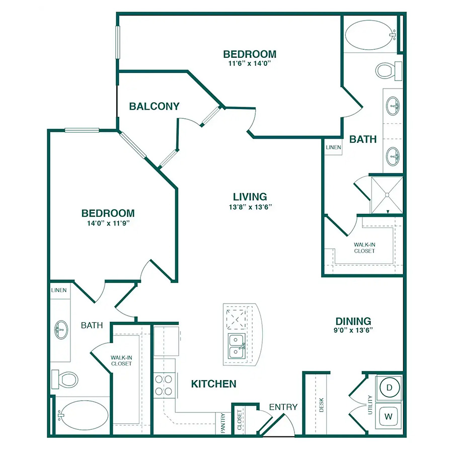 The Aberdeen floor plan