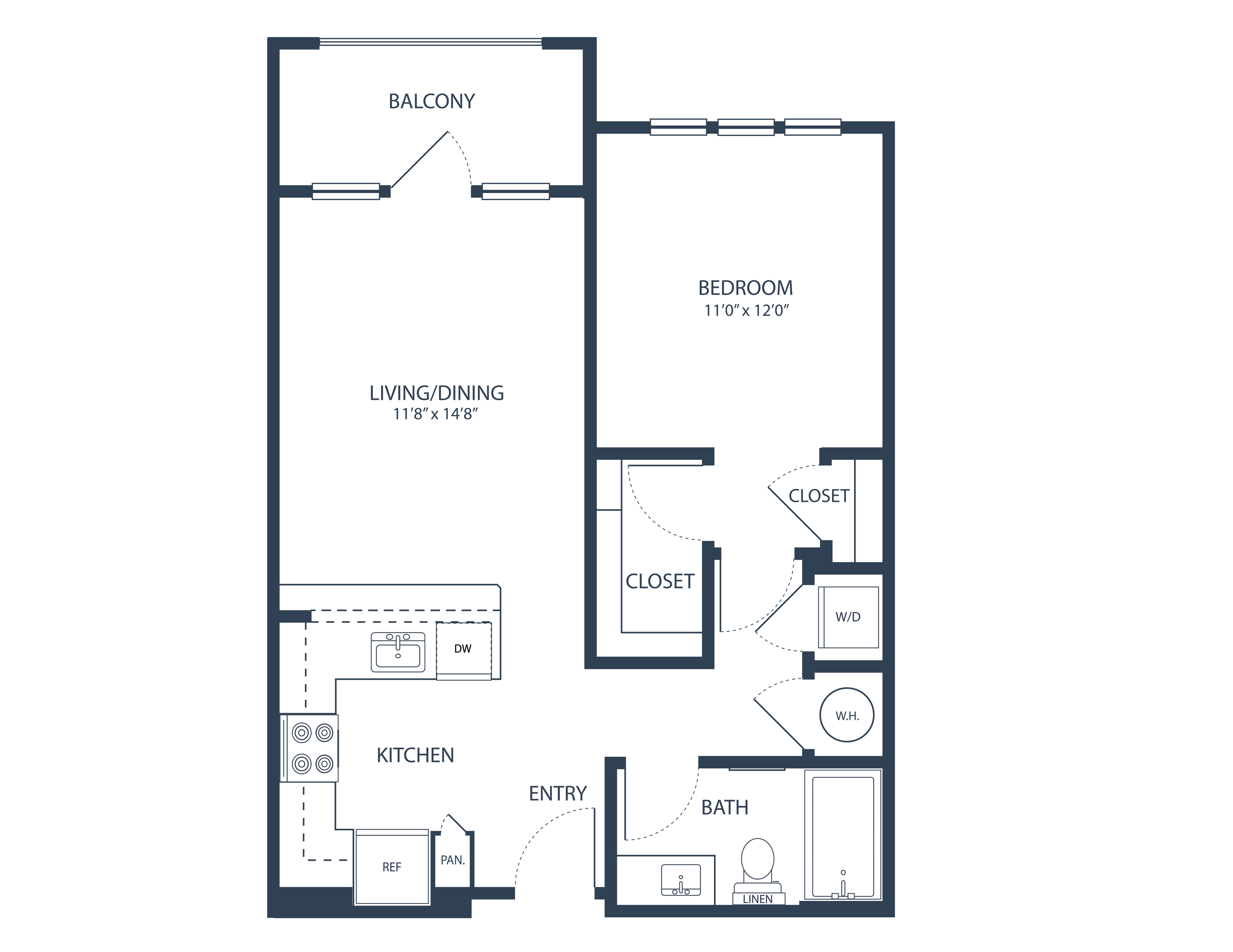 A1 floor plan