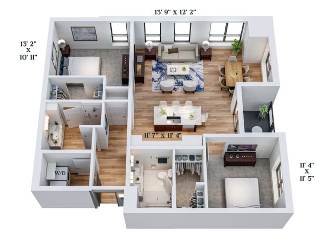 C11 floor plan