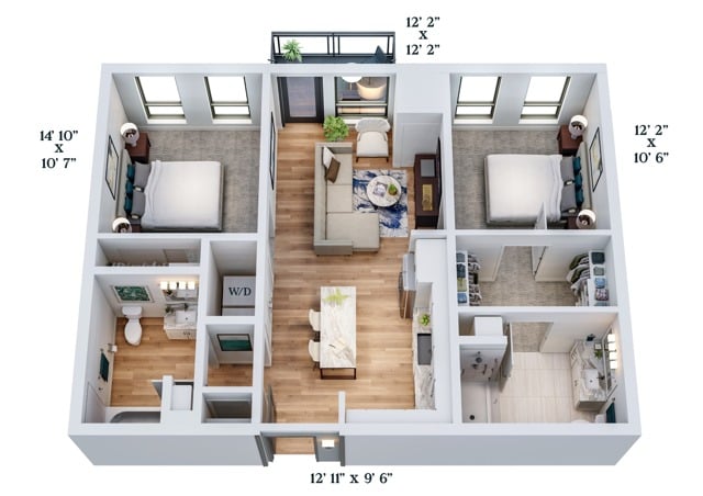 C3 floor plan