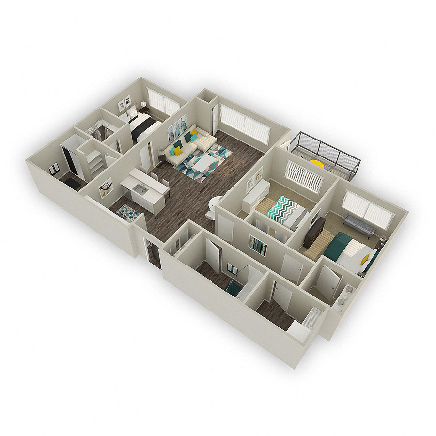 Hudson - 1258 floor plan